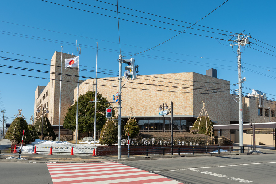 北海道千歳市市役所　外観