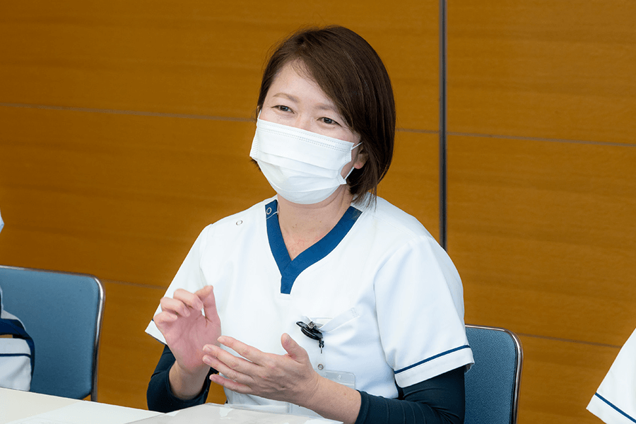 群馬県立がんセンター 看護部長室副看護部長 内田有美子氏