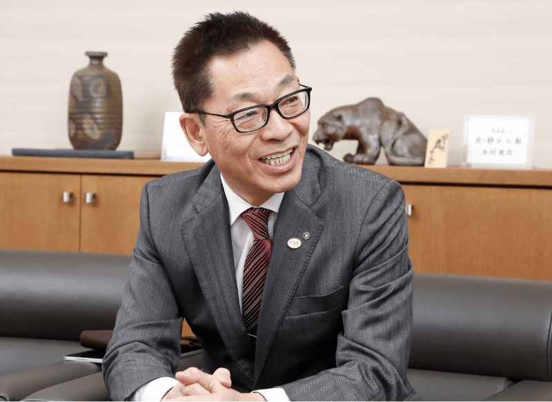 神石高原町 町長 入江嘉則氏