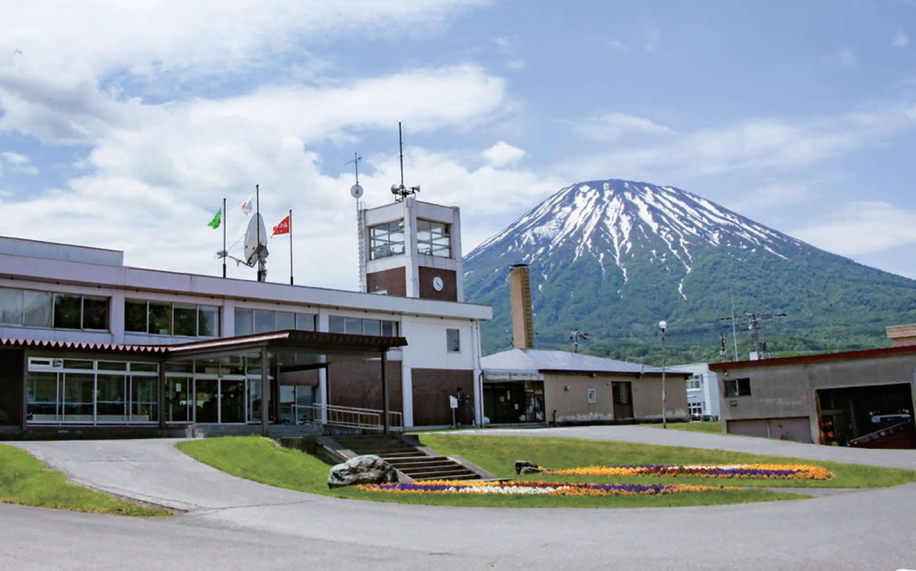 北海道京極町の外観