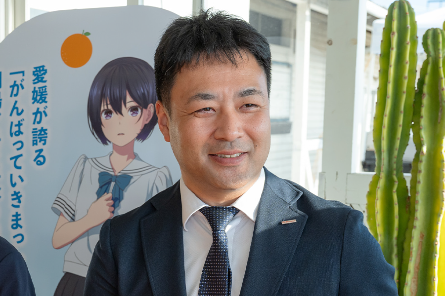 NTTドコモビジネスソリューションズ株式会社 四国支社 愛媛支店 主査 徳岡祐樹