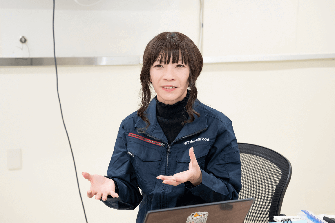 NTTグリーン＆フード株式会社 戦略・営業部 横井優子氏