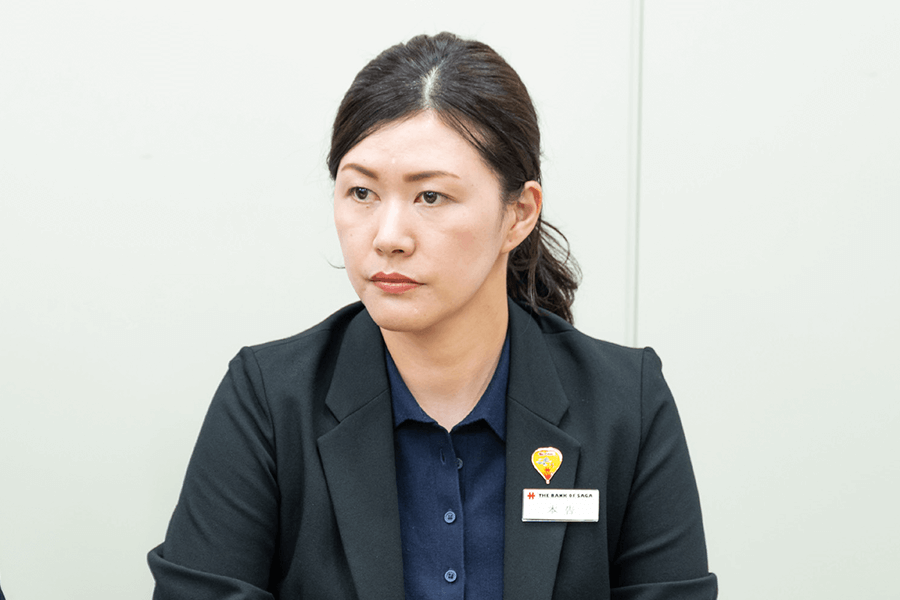 株式会社佐賀銀行 業務集中支援部 ペイメント事業グループ 本告香代子氏