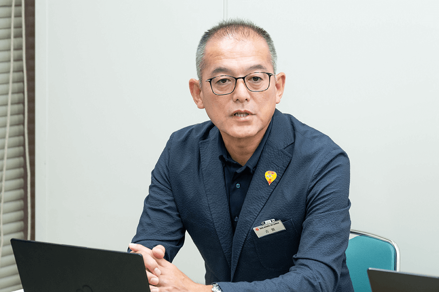 株式会社佐賀銀行 営業統括本部 営業統括部 副部長 古賀正悟氏