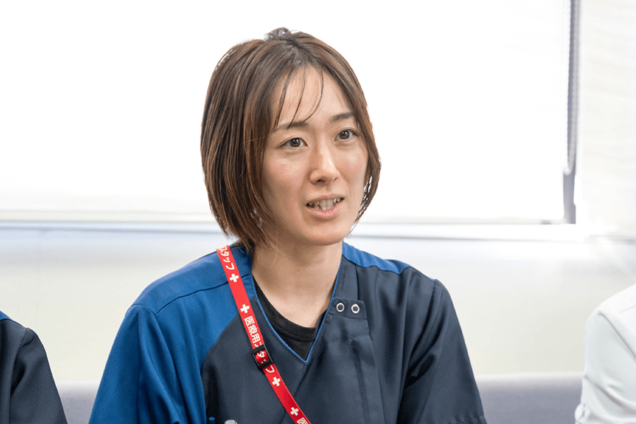 組合立諏訪中央病院 看護部 寺島悠那氏