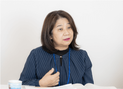 たかはぎ認定こども園 副園長 丹千鶴氏